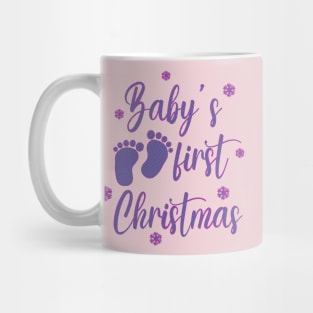 Baby’s first Christmas Mug